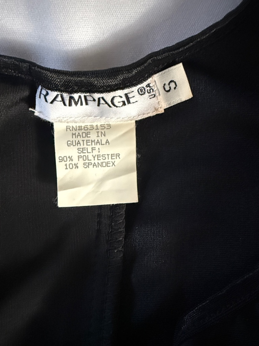 Vintage 90’s Rampage Black Velvet Fit & Drape Leopard Print Dress - Small - Picture 7 of 12